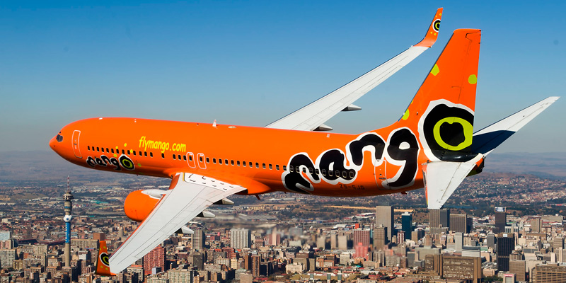 Самолеты авиакомпании Mango airlines