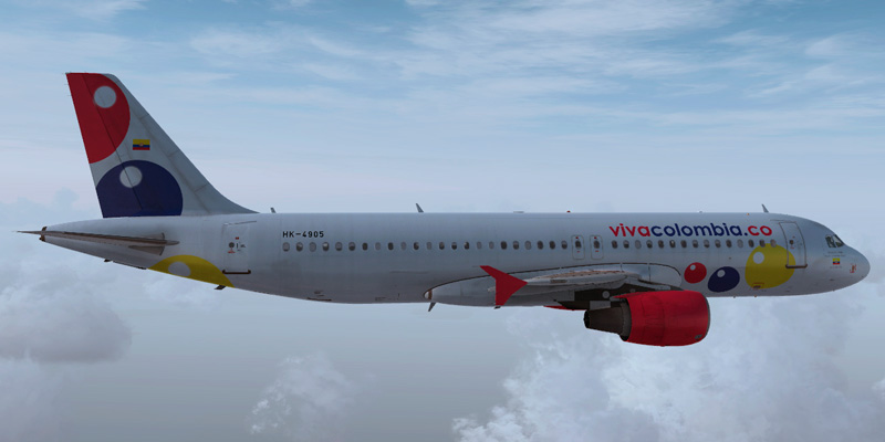 Самолеты авиакомпании VivaColombia