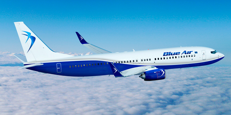 Самолеты авиакомпании blue air airline